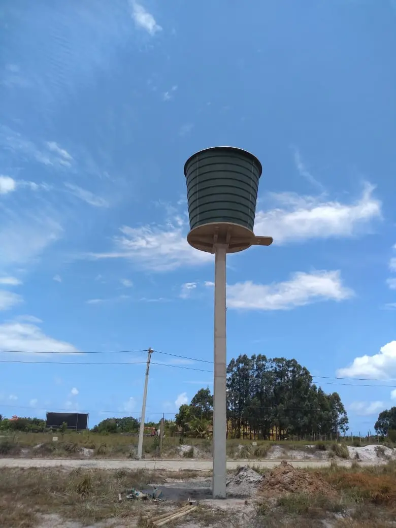 Obra Estrutura para Caixa D'água